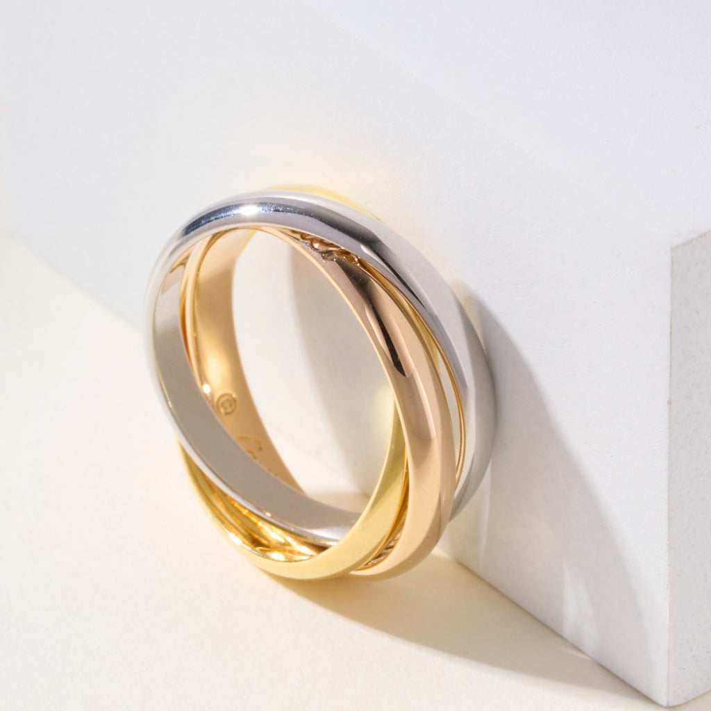 [Love Lucky]TRINITY 3.2MM RING COLLECTION
