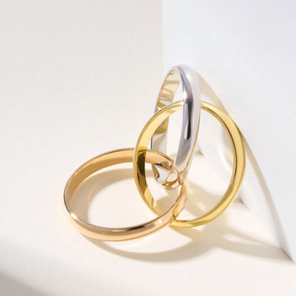 [Love Lucky]TRINITY 2.5MM RING COLLECTION