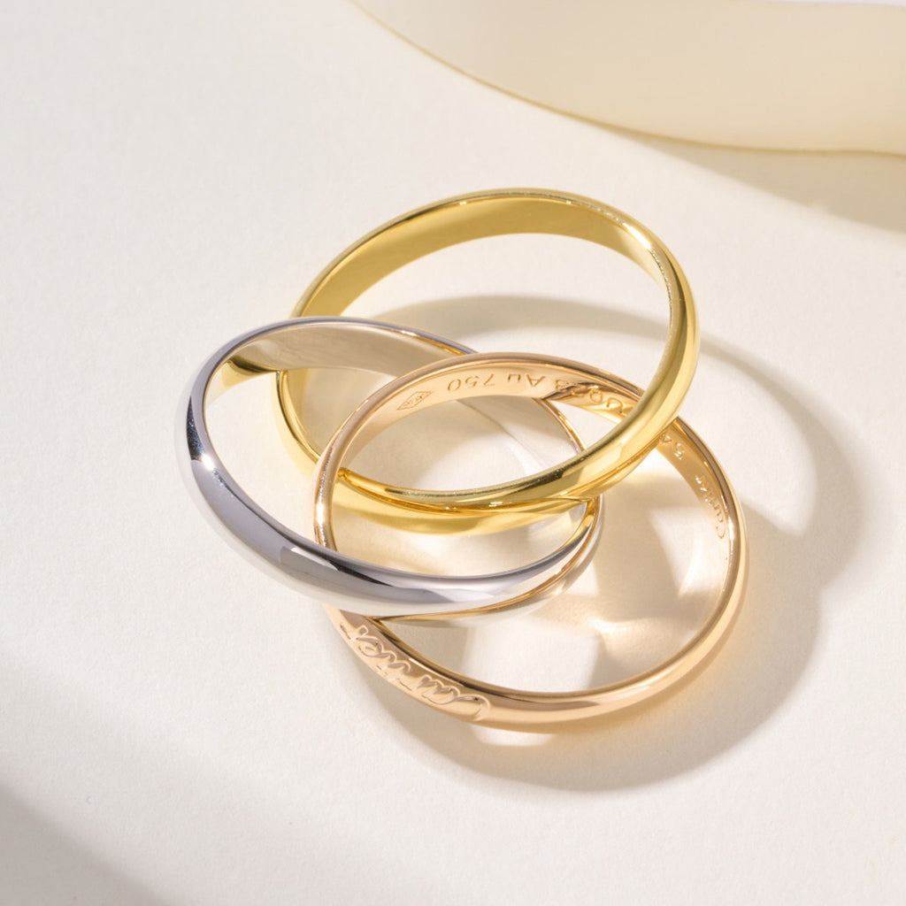 [Love Lucky]TRINITY 2.5MM RING COLLECTION