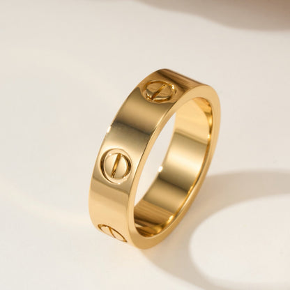 [Love Lucky]LOVE RING 5.5MM NO DIAMOND