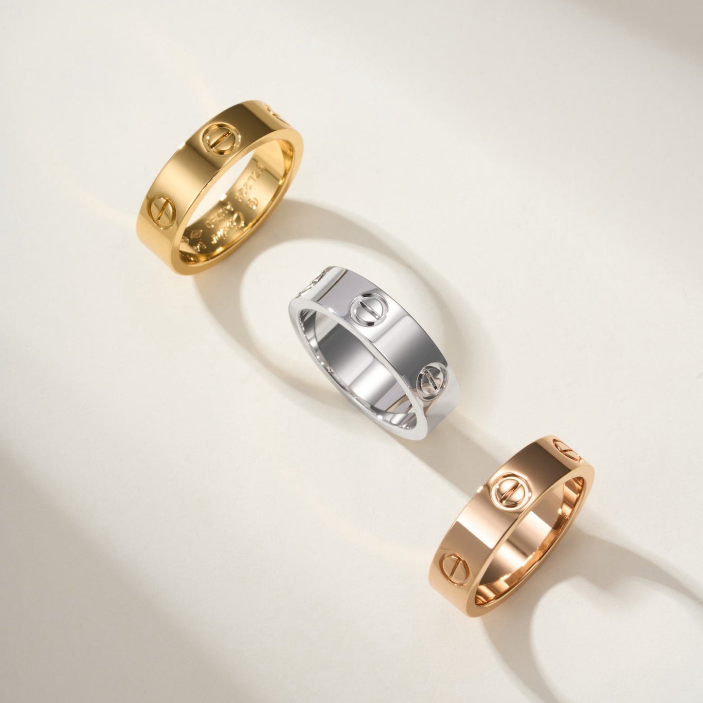 [Love Lucky]LOVE RING 5.5MM NO DIAMOND