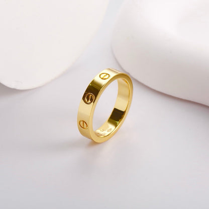 [Love Lucky]LOVE RING 3.6 MM NO DIAMOND