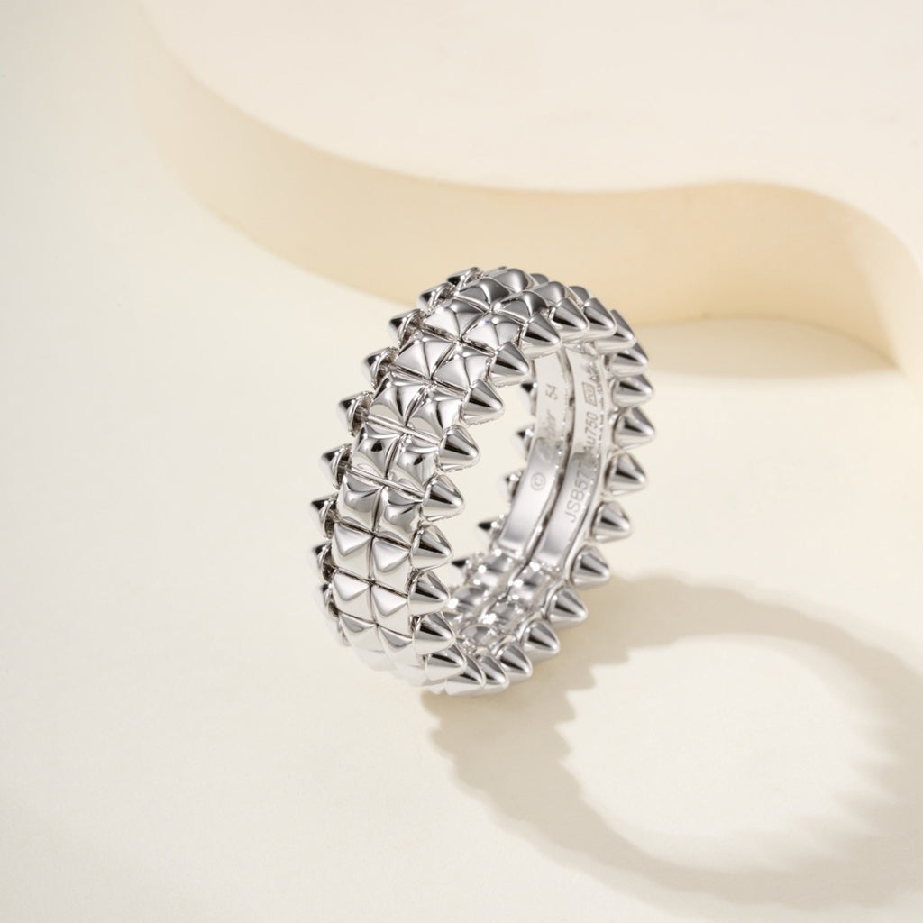 [Love Lucky]CLASH 9.2MM DOUBLE ROW RING