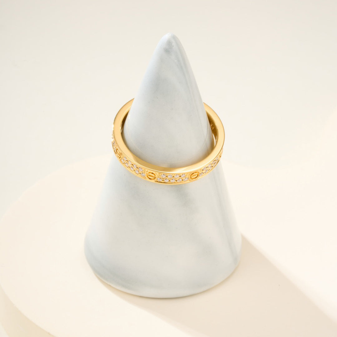 [Love Lucky]LOVE RING 2.65MM DIAMOND