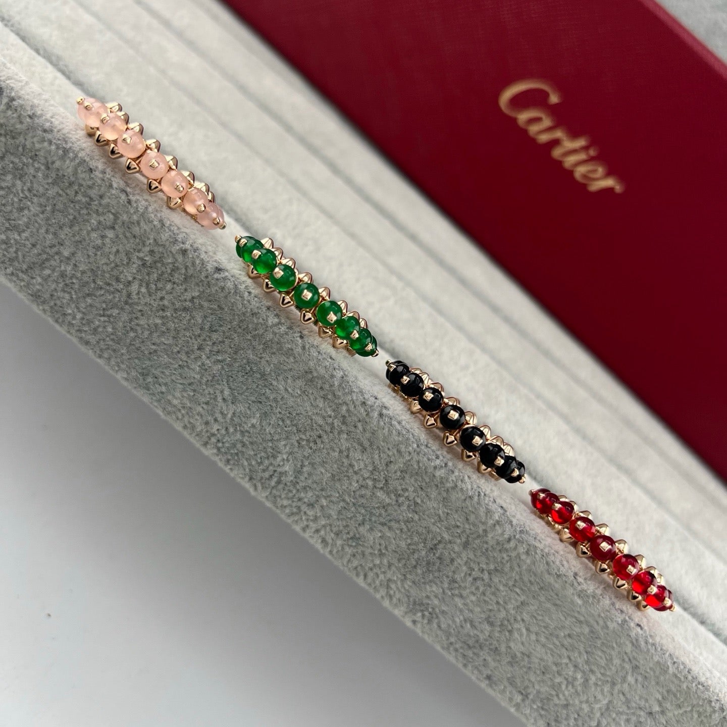 [Love Lucky]CLASH 7.9MM AGATE CHALCEDONY RING