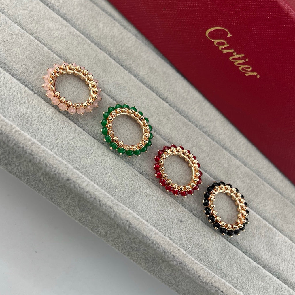 [Love Lucky]CLASH 7.9MM AGATE CHALCEDONY RING