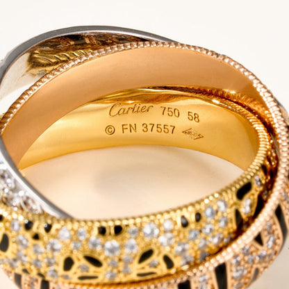 [Love Lucky]TRINITY  RING LEOPARD PRINT