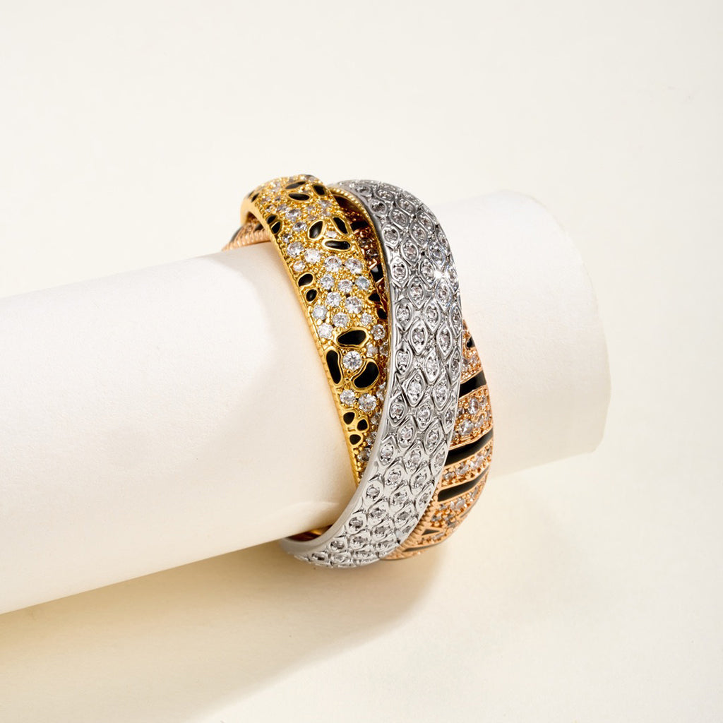 [Love Lucky]TRINITY  RING LEOPARD PRINT