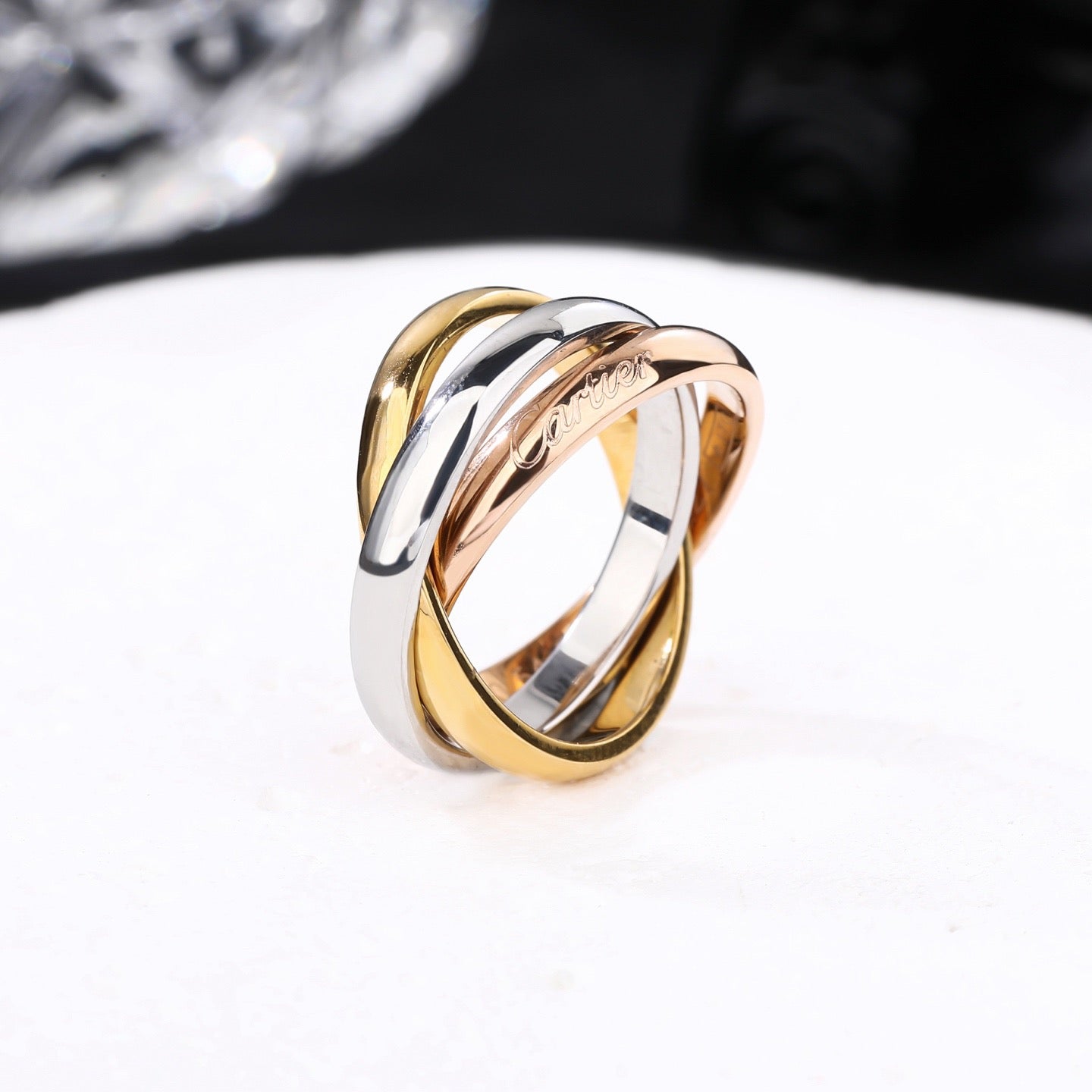 [Love Lucky]TRINITY 3.2MM RING COLLECTION