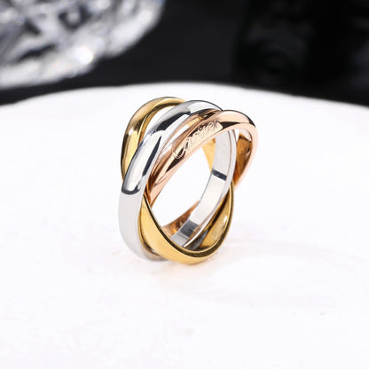[Love Lucky]TRINITY 3.2MM RING COLLECTION