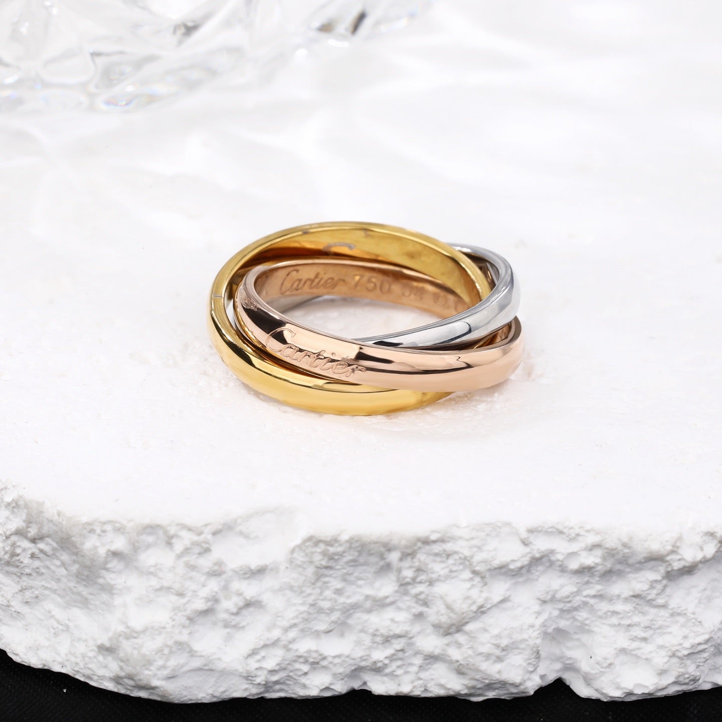 [Love Lucky]TRINITY 3.2MM RING COLLECTION