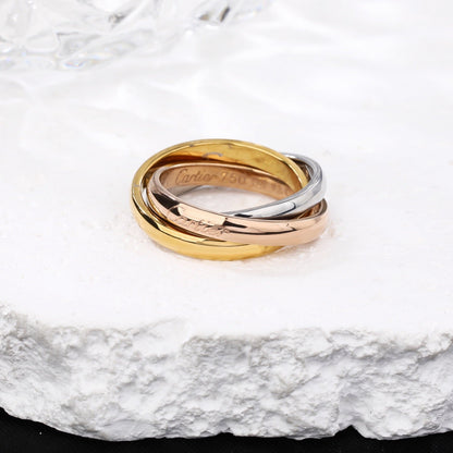 [Love Lucky]TRINITY 3.2MM RING COLLECTION
