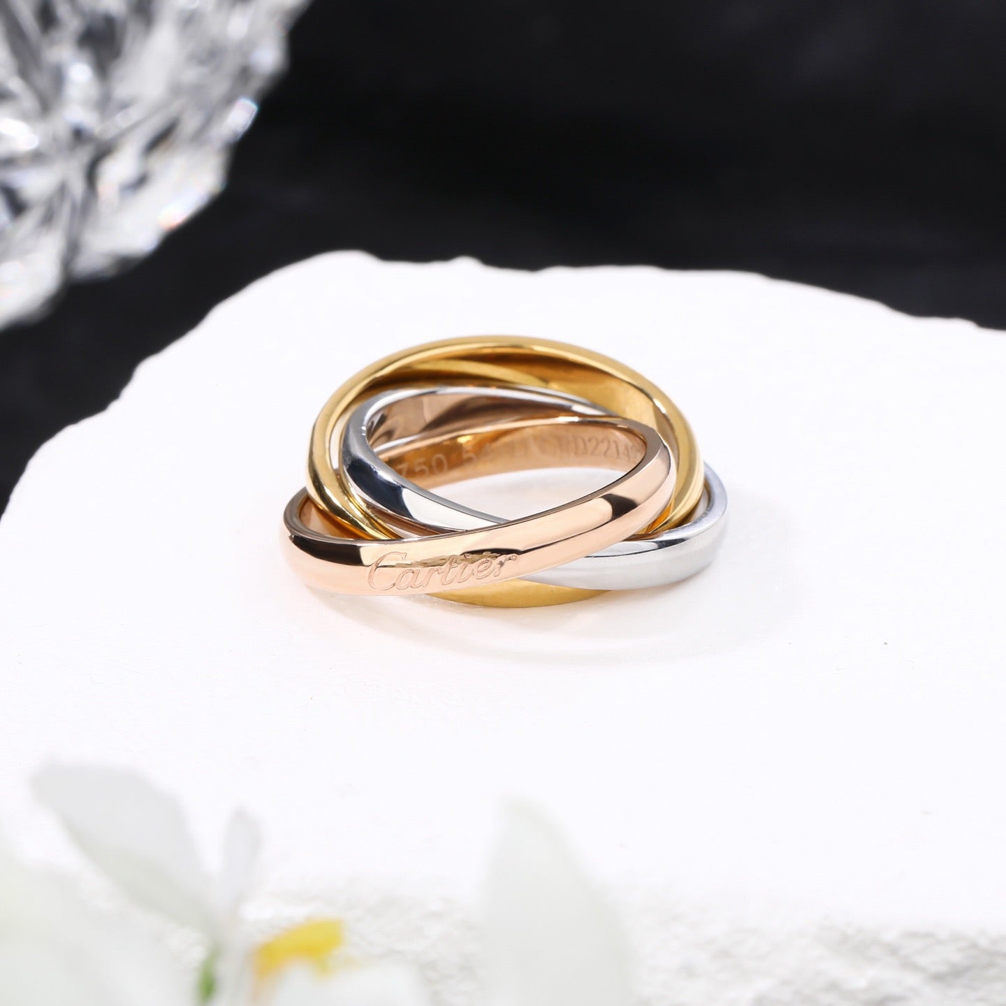 [Love Lucky]TRINITY 3.2MM RING COLLECTION