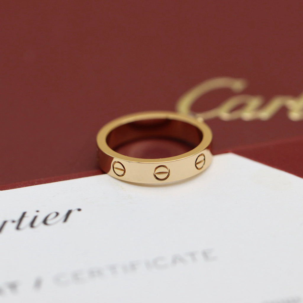 [Love Lucky]LOVE RING 3.6MM 1 BIG DIAMOND