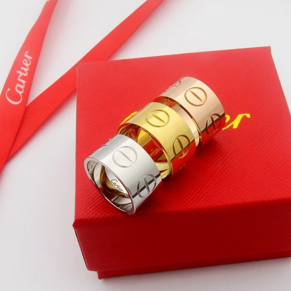 [Love Lucky]LOVE 11MM LARGE RING