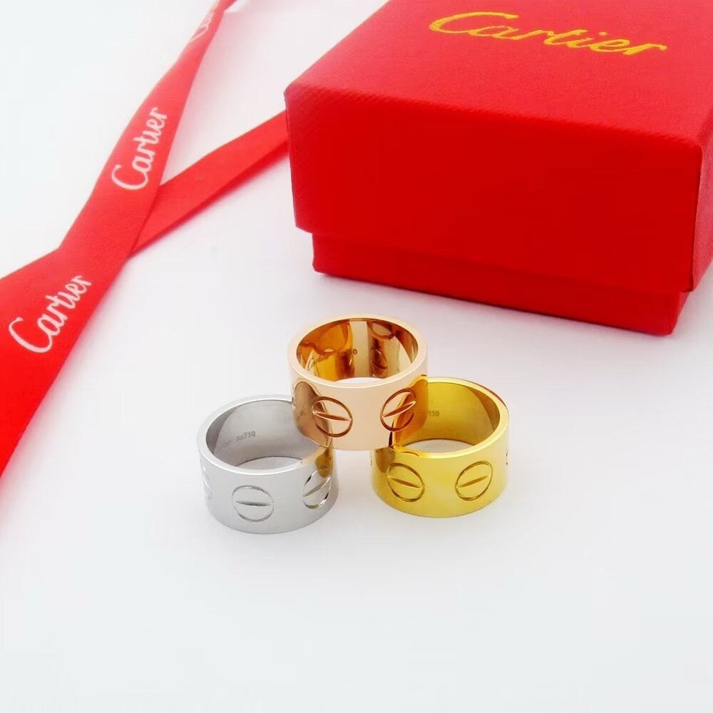 [Love Lucky]LOVE 11MM LARGE RING