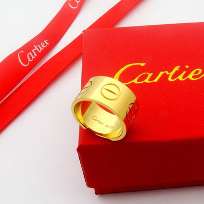 [Love Lucky]LOVE 11MM LARGE RING