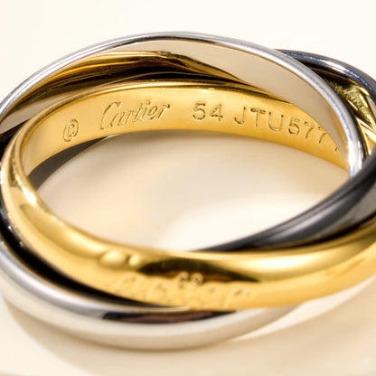 [Love Lucky]TRINITY 3.2MM RING BLACK CERAMIC