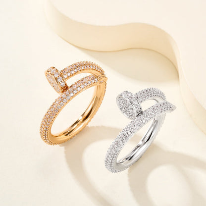 [Love Lucky]JUSTE RING 2.6MM FULL DIAMOND