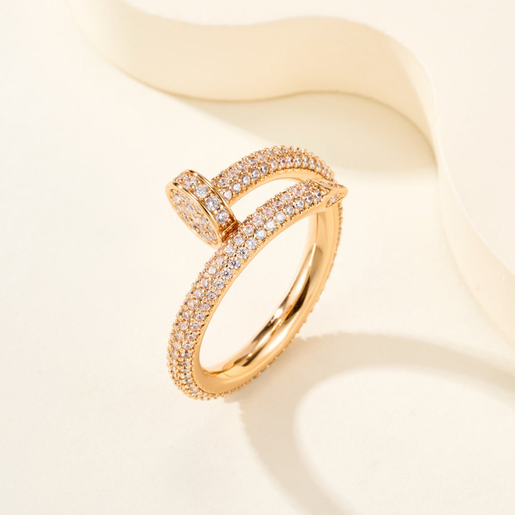 [Love Lucky]JUSTE RING 2.6MM FULL DIAMOND