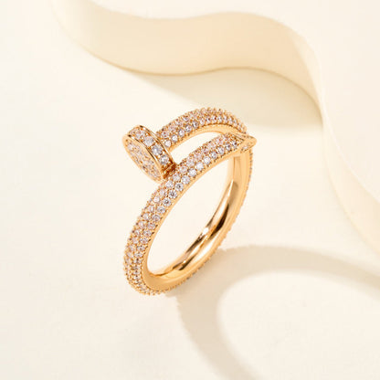 [Love Lucky]JUSTE RING 2.6MM FULL DIAMOND