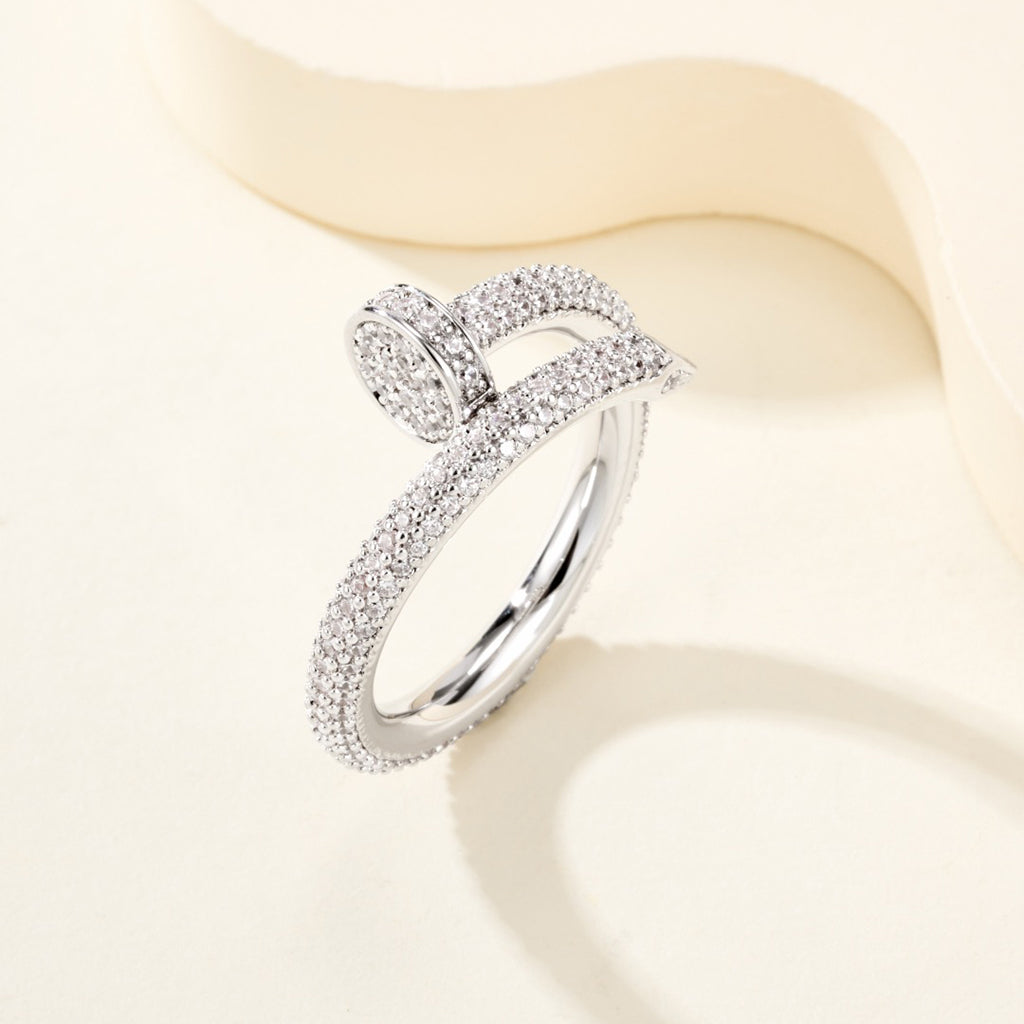 [Love Lucky]JUSTE RING 2.6MM FULL DIAMOND