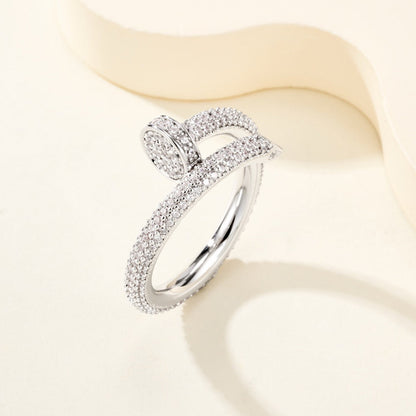 [Love Lucky]JUSTE RING 2.6MM FULL DIAMOND