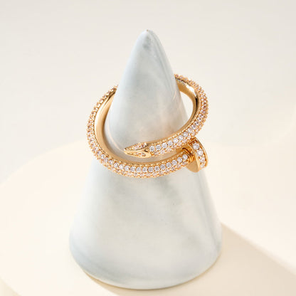 [Love Lucky]JUSTE RING 2.6MM FULL DIAMOND