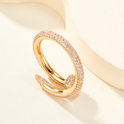 [Love Lucky]JUSTE RING 2.6MM FULL DIAMOND