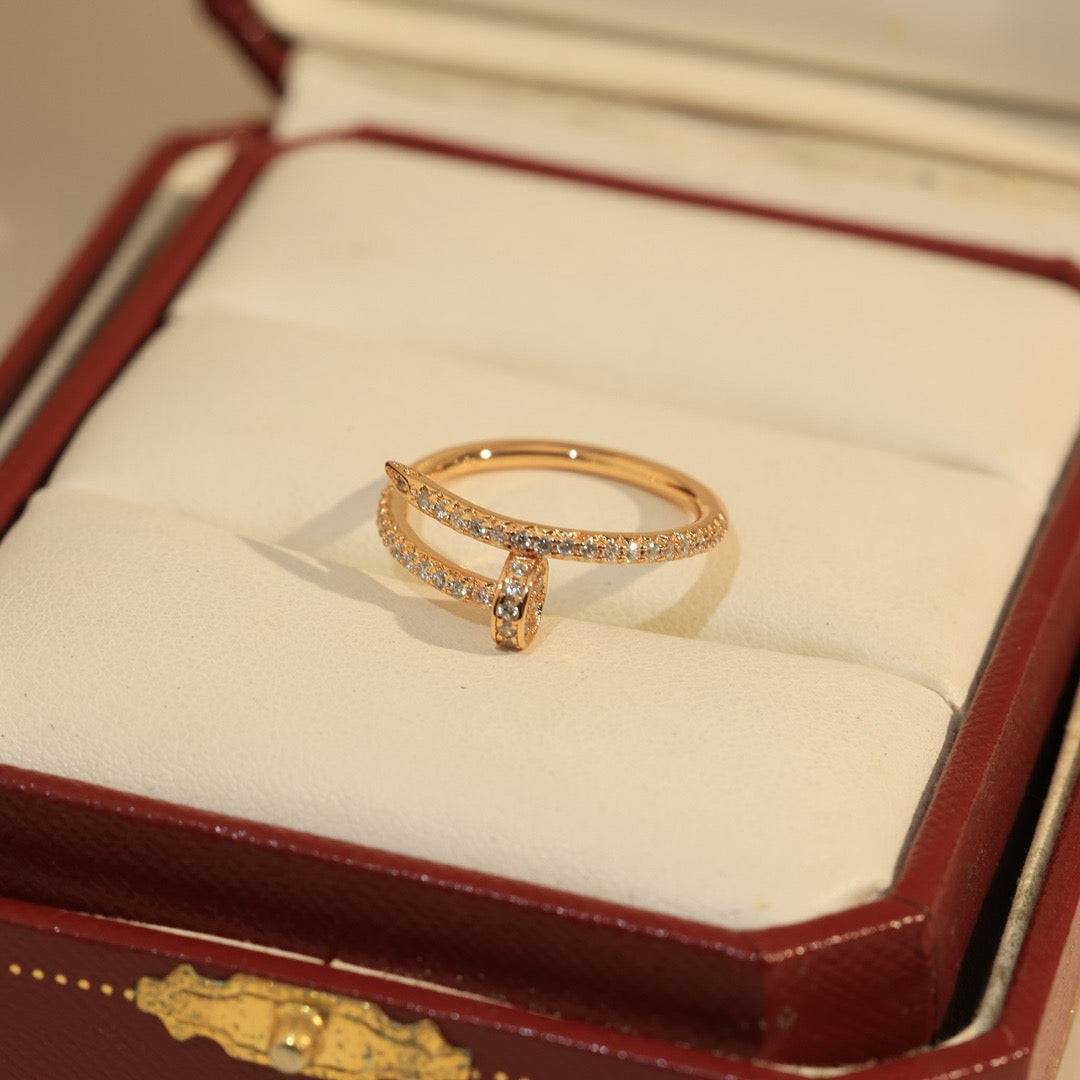 [Love Lucky]JUSTE 1.8MM FULL DIAMOND RING