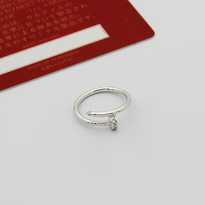 [Love Lucky]JUSTE 1.8MM HALF DIAMOND RING