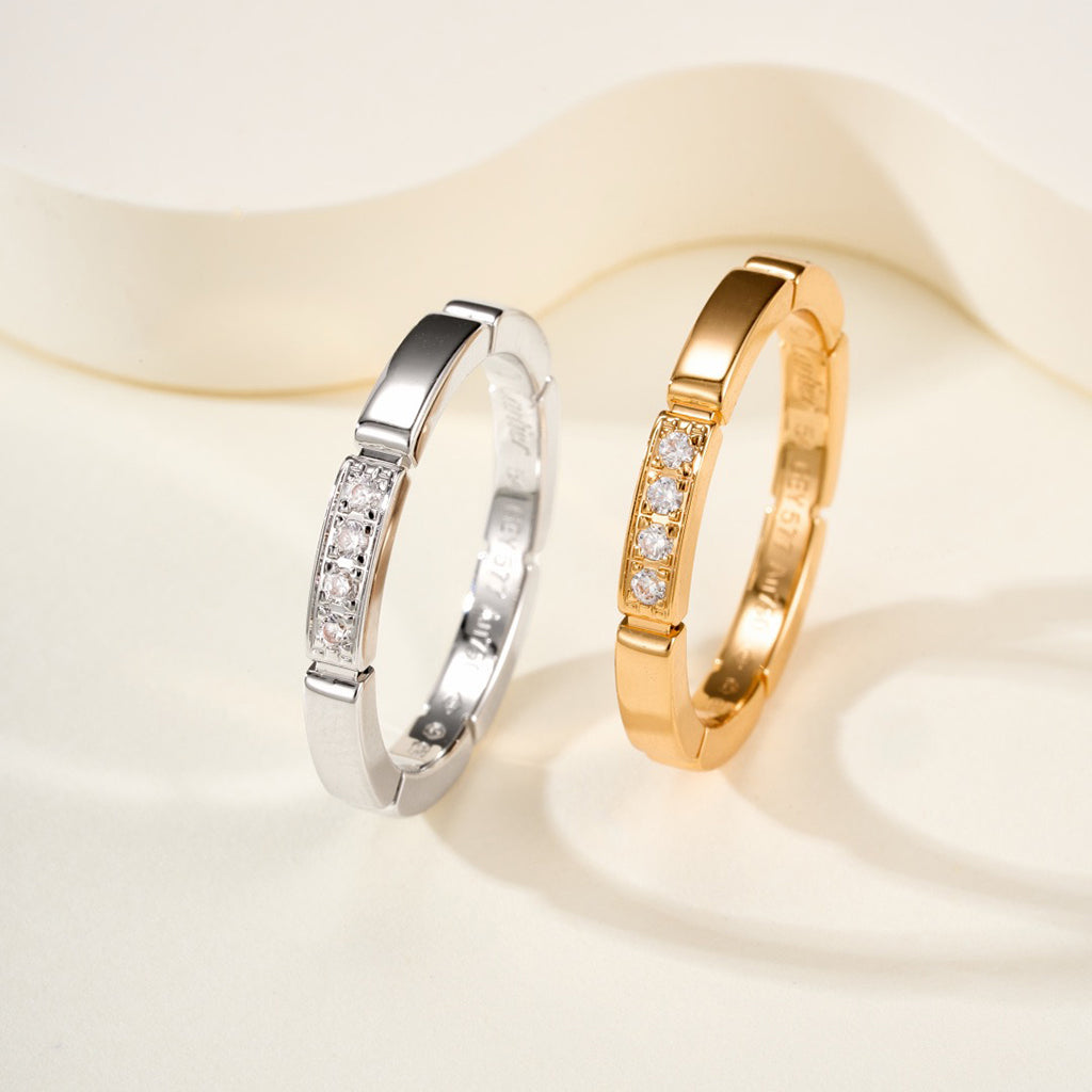 [Love Lucky]MAILLON PANTHERE 4 DIAMOND RING