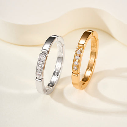 [Love Lucky]MAILLON PANTHERE 4 DIAMOND RING