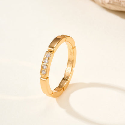 [Love Lucky]MAILLON PANTHERE 4 DIAMOND RING