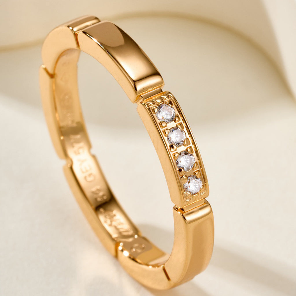 [Love Lucky]MAILLON PANTHERE 4 DIAMOND RING