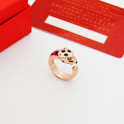 [Love Lucky]PANTHERE SPOTTED MEDIUM RING