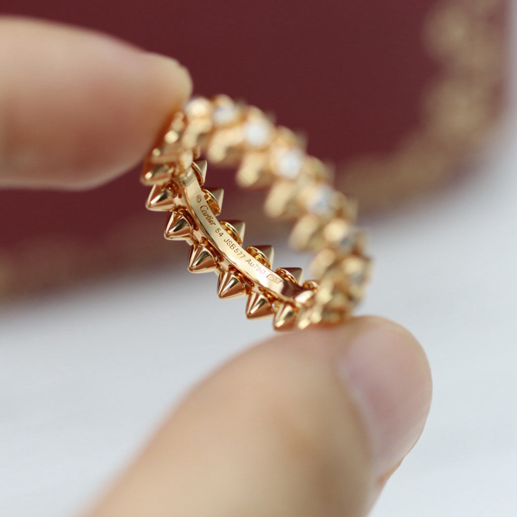 [Love Lucky]CLASH 6.8MM DIAMOND MEDIUM RING