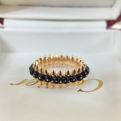 [Love Lucky]CLASH 7.9MM AGATE CHALCEDONY RING