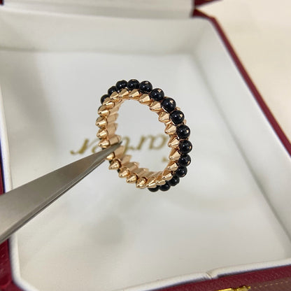[Love Lucky]CLASH 7.9MM AGATE CHALCEDONY RING