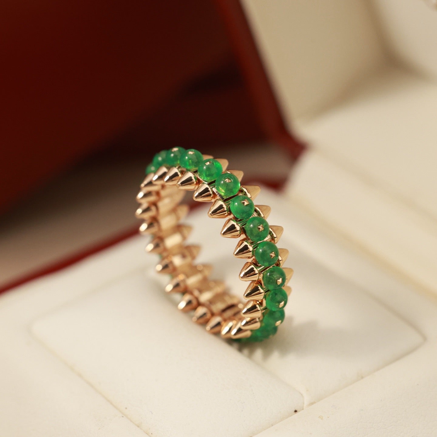 [Love Lucky]CLASH 7.9MM AGATE CHALCEDONY RING