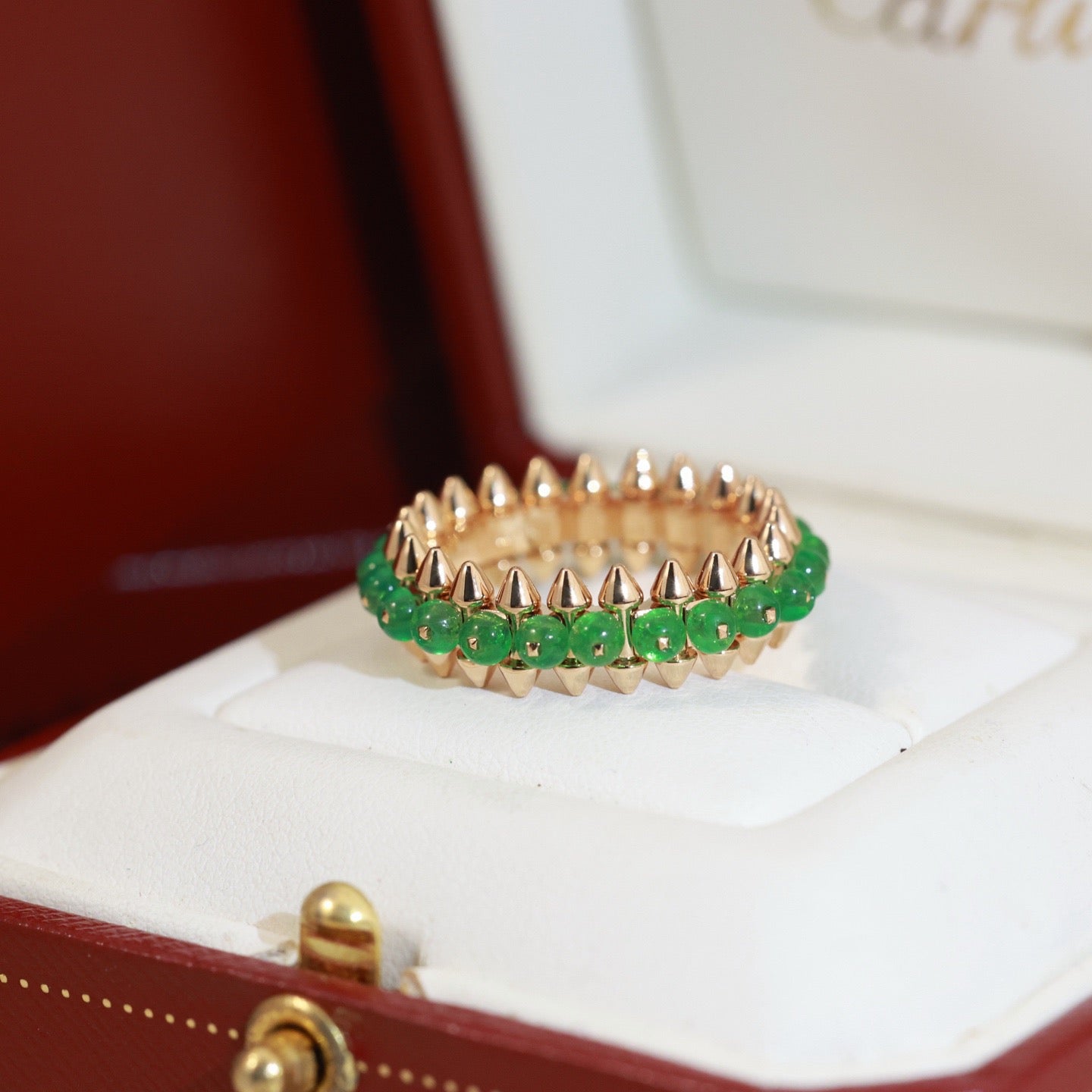 [Love Lucky]CLASH 7.9MM AGATE CHALCEDONY RING