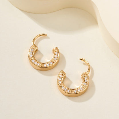 [Love Lucky]LOVE DIAMOND EARRINGS