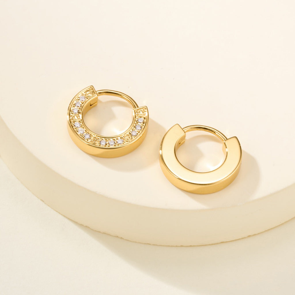 [Love Lucky]LOVE DIAMOND EARRINGS