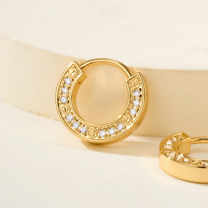 [Love Lucky]LOVE DIAMOND EARRINGS