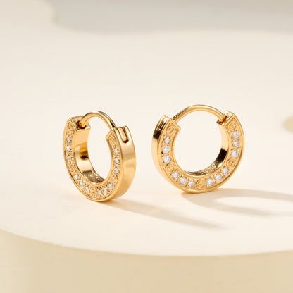 [Love Lucky]LOVE DIAMOND EARRINGS