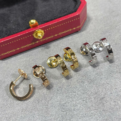 [Love Lucky]LOVE EARRINGS 2.65 MM NO DIAMOND SMALL