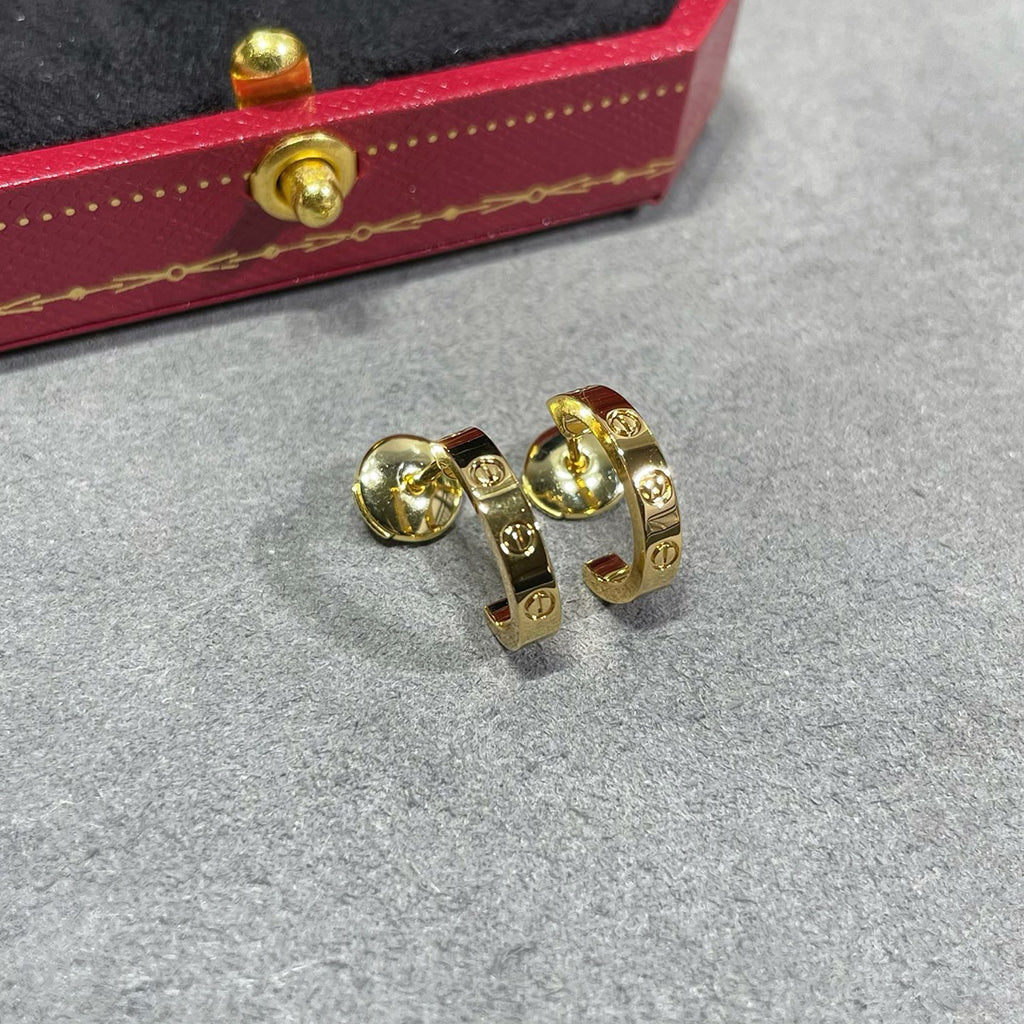 [Love Lucky]LOVE EARRINGS 2.65 MM NO DIAMOND SMALL