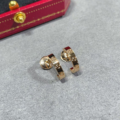 [Love Lucky]LOVE EARRINGS 2.65 MM NO DIAMOND SMALL