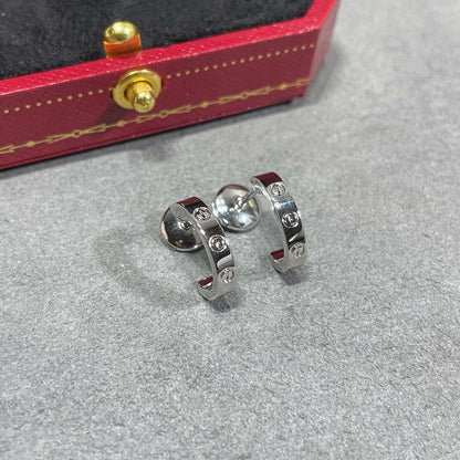 [Love Lucky]LOVE EARRINGS 2.65 MM NO DIAMOND SMALL
