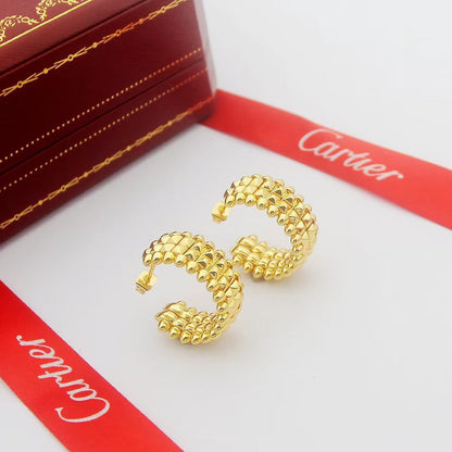[Love Lucky]CLASH 9.2MM DOUBLE ROW EARRINGS